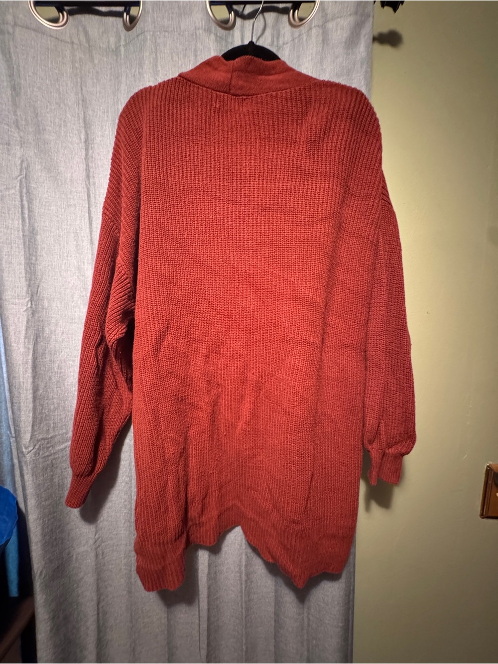 Universal Thread Open-Front Cardigan Sweater - Rust - Picture 4 of 4